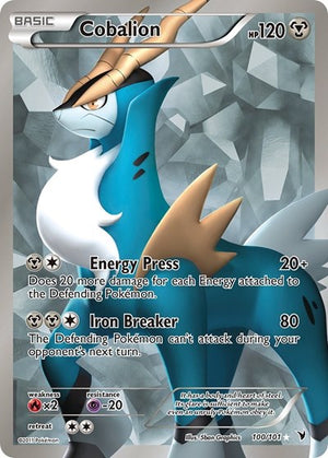 Pokemon TCG - Noble Victories - Cobalion - 100/101 - Holofoil