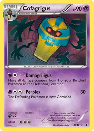 Pokemon TCG - Noble Victories - Cofagrigus - 46/101