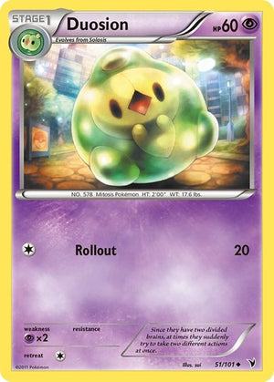 Pokemon TCG - Noble Victories - Duosion - 51/101
