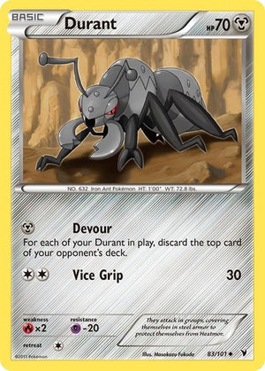 Pokemon TCG - Noble Victories - Durant - 83/101