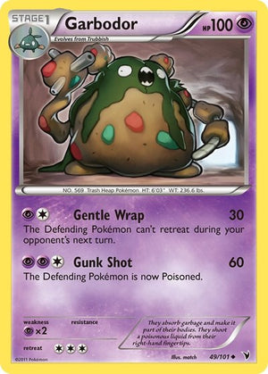 Pokemon TCG - Noble Victories - Garbodor - 49/101