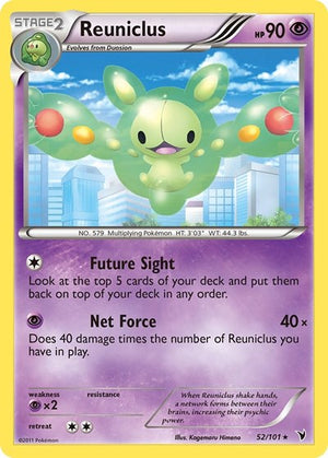 Pokemon TCG - Noble Victories - Reuniclus - 52/101