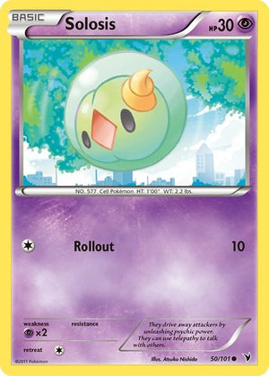 Pokemon TCG - Noble Victories - Solosis - 50/101