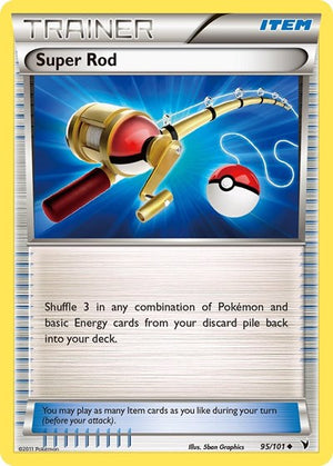 Pokemon TCG - Noble Victories - Super Rod - 95/101