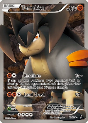 Pokemon TCG - Noble Victories - Terrakion - 99/101 - Holofoil