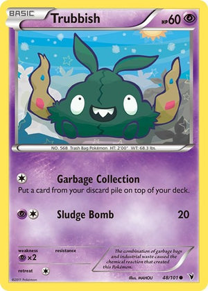 Pokemon TCG - Noble Victories - Trubbish - 48/101