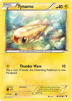 Pokemon TCG - Noble Victories - Tynamo - 38/101 - Reverse Holofoil