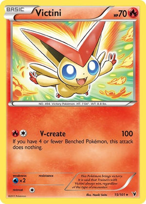 Pokemon TCG - Noble Victories - Victini - 15/101 - Holofoil