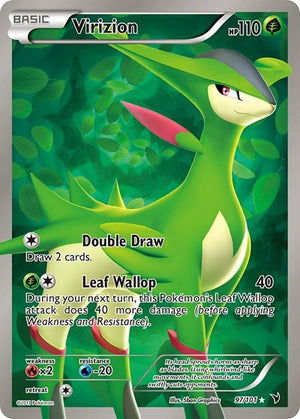 Pokemon TCG - Noble Victories - Virizion - 97/101 - Holofoil
