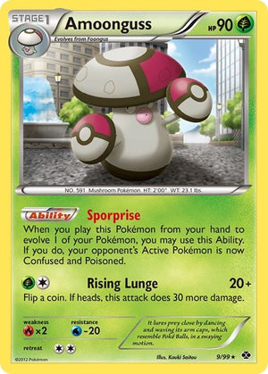 Pokemon TCG - Next Destinies - Amoonguss - 9/99