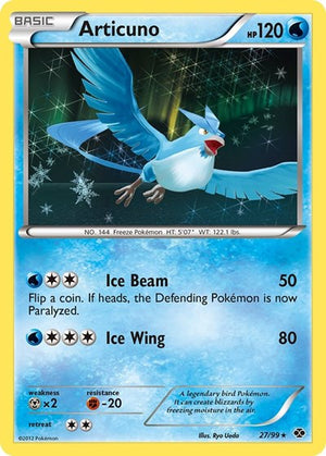 Pokemon TCG - Next Destinies - Articuno - 27/99 - Holofoil