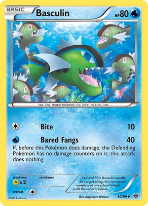 Pokemon TCG - Next Destinies - Basculin - 30/99