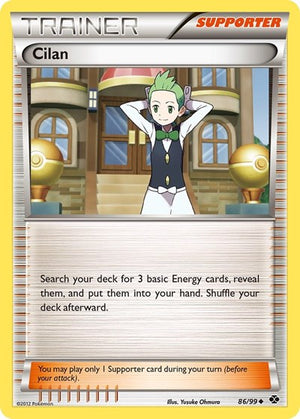 Pokemon TCG - Next Destinies - Cilan - 86/99