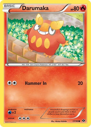 Pokemon TCG - Next Destinies - Darumaka - 17/99