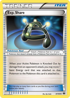 Pokemon TCG - Next Destinies - Exp. Share - 87/99
