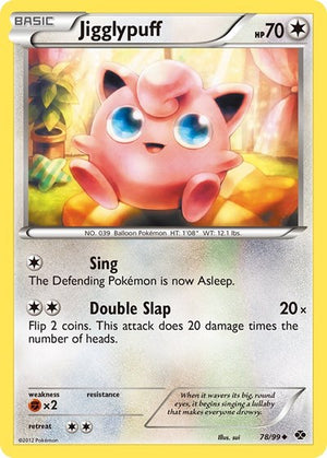Pokemon TCG - Next Destinies - Jigglypuff - 78/99