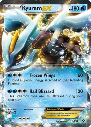 Pokemon TCG - Next Destinies - Kyurem EX - 38/99 - Holofoil