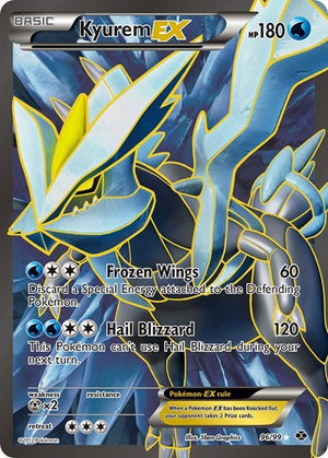 Pokemon TCG - Next Destinies - Kyurem EX - 96/99 - Holofoil
