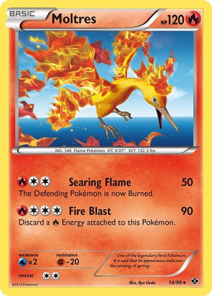 Pokemon TCG - Next Destinies - Moltres - 14/99 - Holofoil