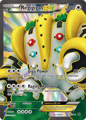 Pokemon TCG - Next Destinies - Regigigas EX - 99/99 - Holofoil