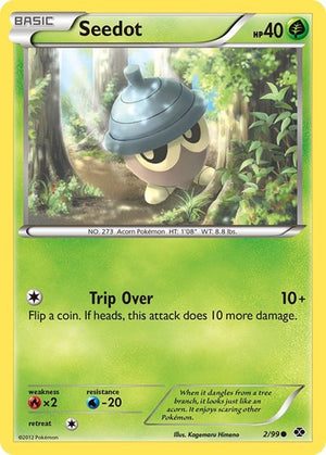 Pokemon TCG - Next Destinies - Seedot - 2/99