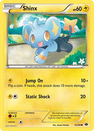 Pokemon TCG - Next Destinies - Shinx - 42/99