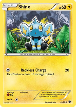 Pokemon TCG - Next Destinies - Shinx - 43/99