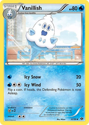 Pokemon TCG - Next Destinies - Vanillish - 32/99