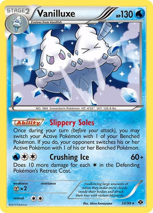 Pokemon TCG - Next Destinies - Vanilluxe - 33/99 - Holofoil
