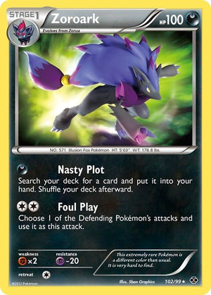 Pokemon TCG - Next Destinies - Zoroark - 102/99 - Holofoil