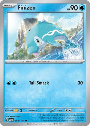 Pokemon TCG - SV03: Obsidian Flames - Finizen - 061/197