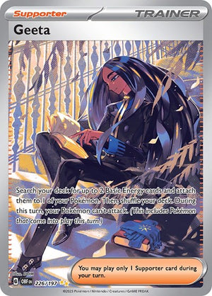 Pokemon TCG - SV03: Obsidian Flames - Geeta - 226/197 - Holofoil