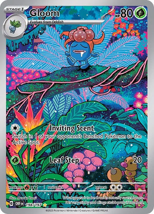 Pokemon TCG - SV03: Obsidian Flames - Gloom - 198/197 - Holofoil