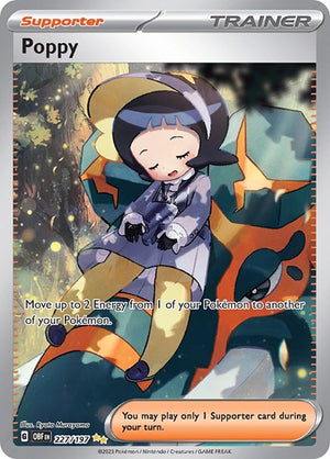 Pokemon TCG - SV03: Obsidian Flames - Poppy - 227/197 - Holofoil