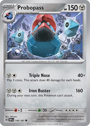 Pokemon TCG - SV03: Obsidian Flames - Probopass - 146/197