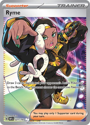 Pokemon TCG - SV03: Obsidian Flames - Ryme - 221/197 - Holofoil