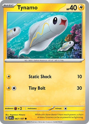 Pokemon TCG - SV03: Obsidian Flames - Tynamo - 067/197