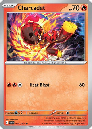Pokemon TCG - SV: Paldean Fates - Charcadet - 014/091