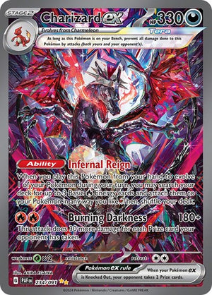 Pokemon TCG - SV: Paldean Fates - Charizard ex - 234/091 - Holofoil