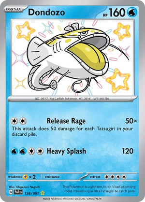 Pokemon TCG - SV: Paldean Fates - Dondozo - 126/091 - Holofoil