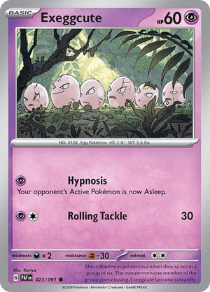 Pokemon TCG - SV: Paldean Fates - Exeggcute - 023/091
