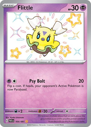 Pokemon TCG - SV: Paldean Fates - Flittle - 164/091 - Holofoil