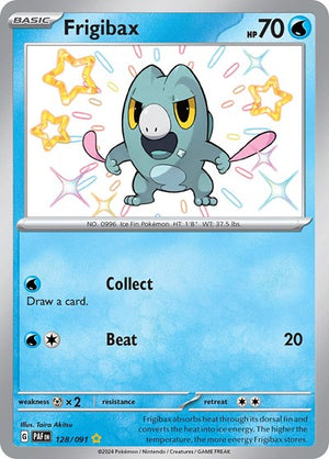 Pokemon TCG - SV: Paldean Fates - Frigibax - 128/091 - Holofoil