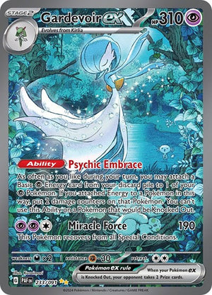 Pokemon TCG - SV: Paldean Fates - Gardevoir ex - 233/091 - Holofoil