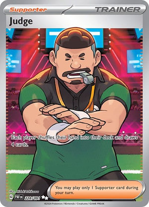 Pokemon TCG - SV: Paldean Fates - Judge - 228/091 - Holofoil