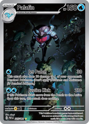 Pokemon TCG - SV: Paldean Fates - Palafin - 225/091 - Holofoil