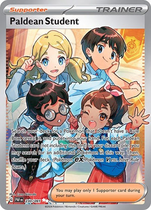 Pokemon TCG - SV: Paldean Fates - Paldean Student - 230/091 - Holofoil