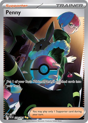 Pokemon TCG - SV: Paldean Fates - Penny - 239/091 - Holofoil