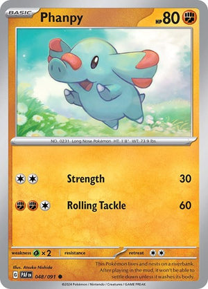 Pokemon TCG - SV: Paldean Fates - Phanpy - 048/091
