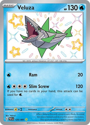 Pokemon TCG - SV: Paldean Fates - Veluza - 125/091 - Holofoil